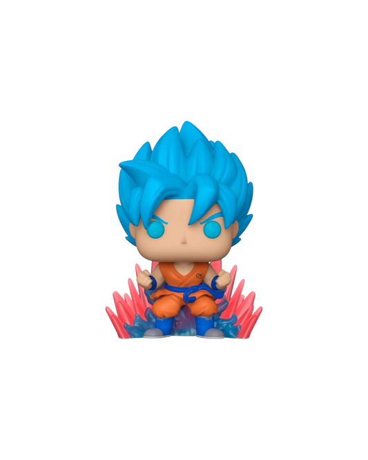 Funko Pop! 1256 SSGSS Goku (Kaio-Ken times twenty) | Box Lunch