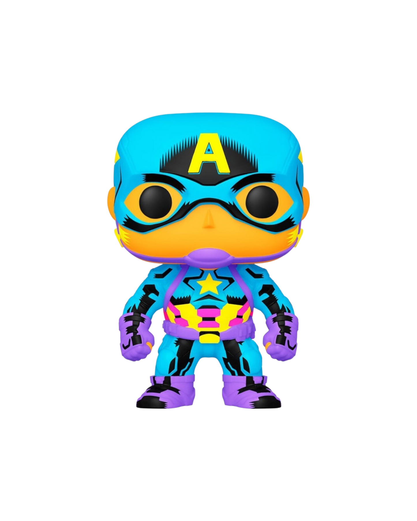 Funko Pop! 648 Captain America | Special edition | Black light