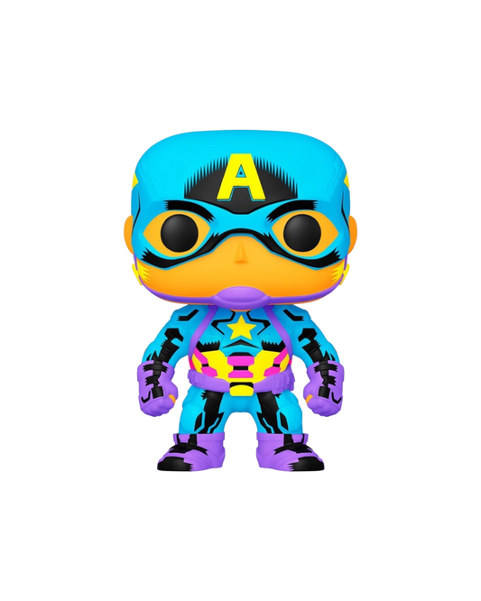 Funko Pop! 648 Captain America | Special edition | Black light