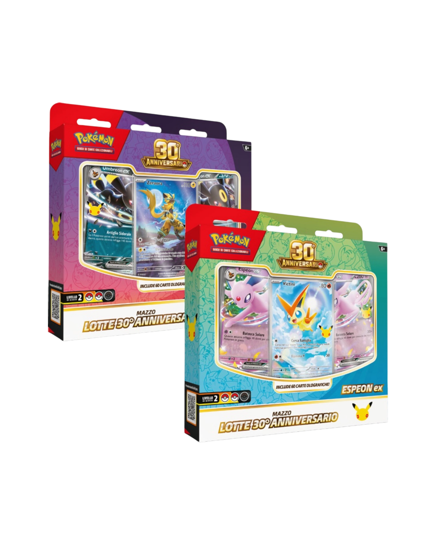 Pokémon 30th Anniversary Mazzo Lotte Umbreon-ex e Espeon-ex | Italiano (Pre-Order)