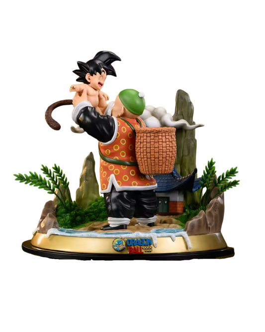 Statua Kid Goku x Grandpa Gohan | SIngularity Studio | Resin Statue (Pre-Order)