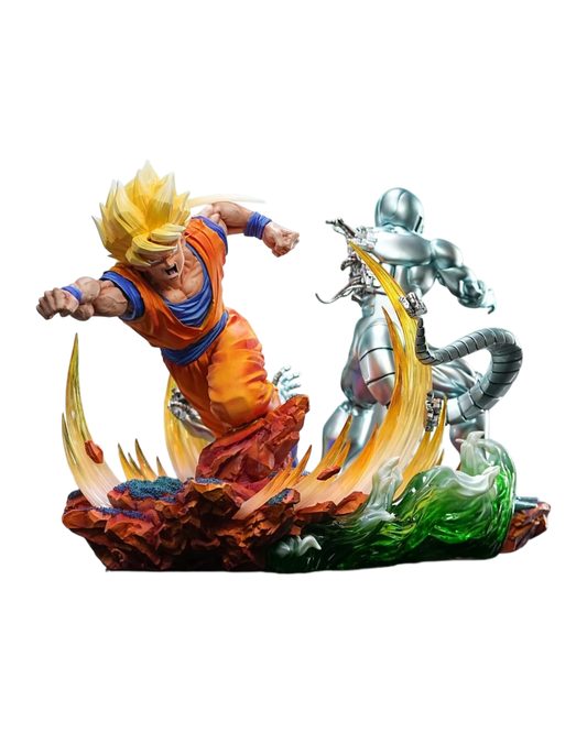 Statua Goku vs Metal Cooler | 27 Abyss | Resin Statue (Pre-Order)