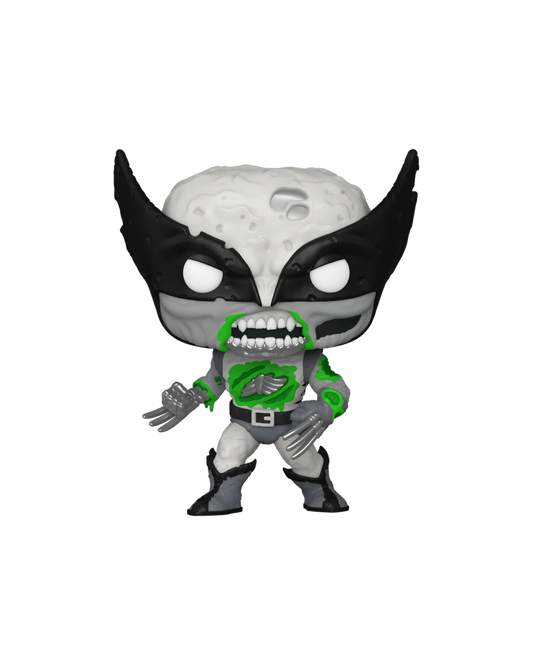 Funko Pop! 662 Zombie Wolverine | Special Edition | Glows in the Dark