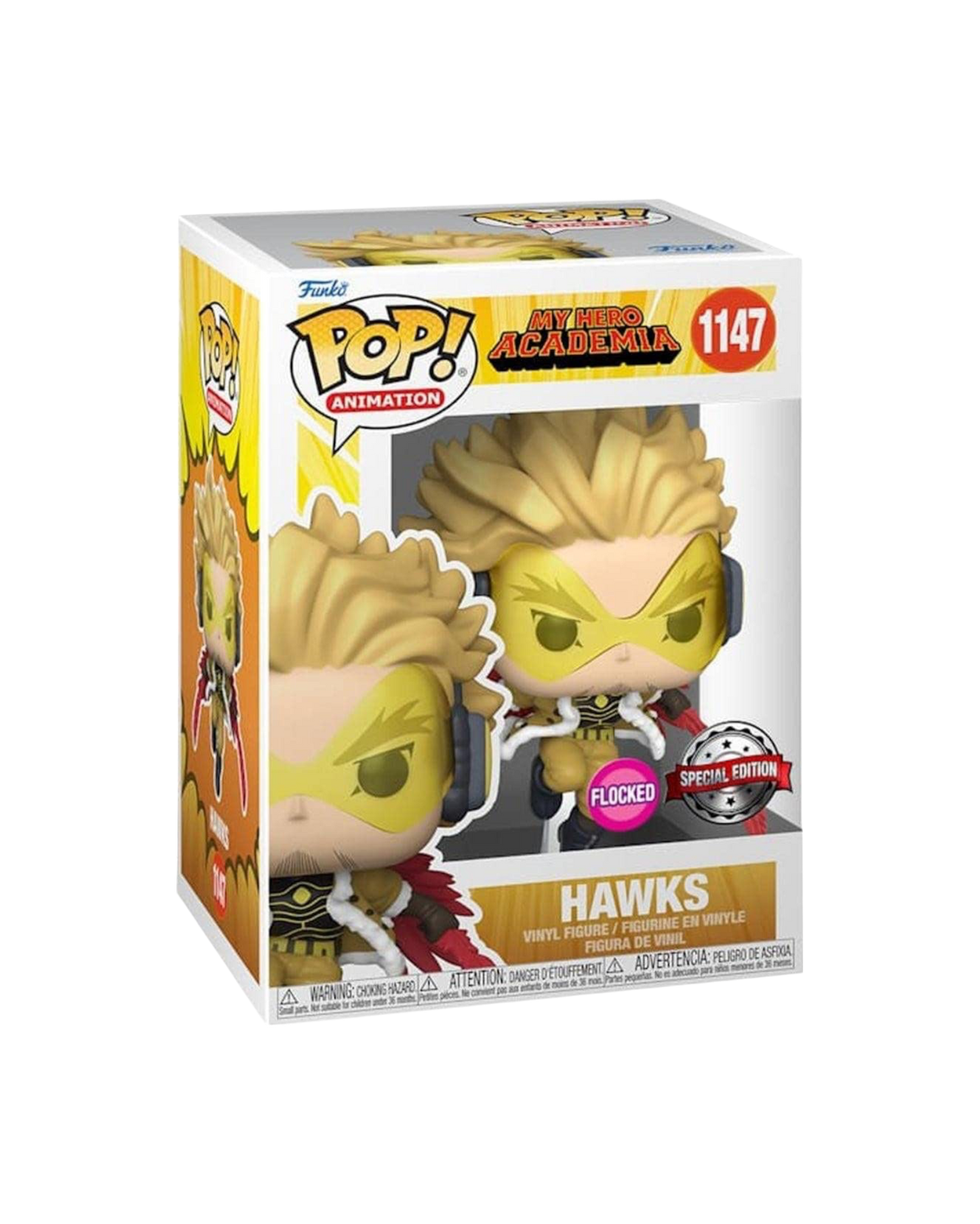 Funko Pop! 1147 Hawks | Special edition | Flocked