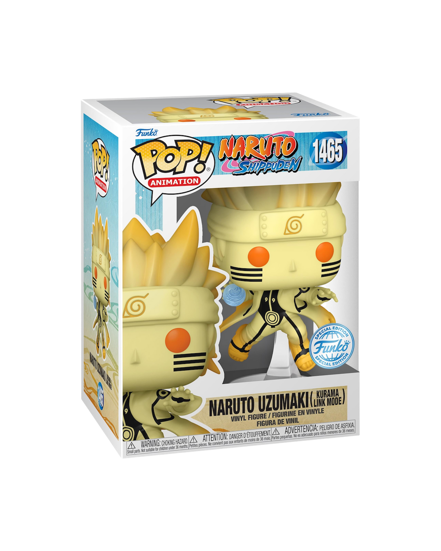 Funko Pop! 1465 Naruto Uzumaki (Kurama Link Mode) | Funko special