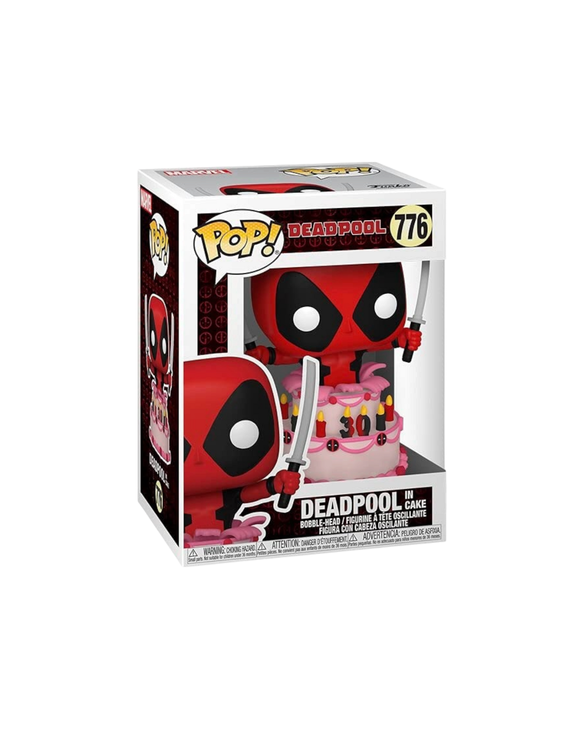 Funko Pop! 776 Deadpool in cake