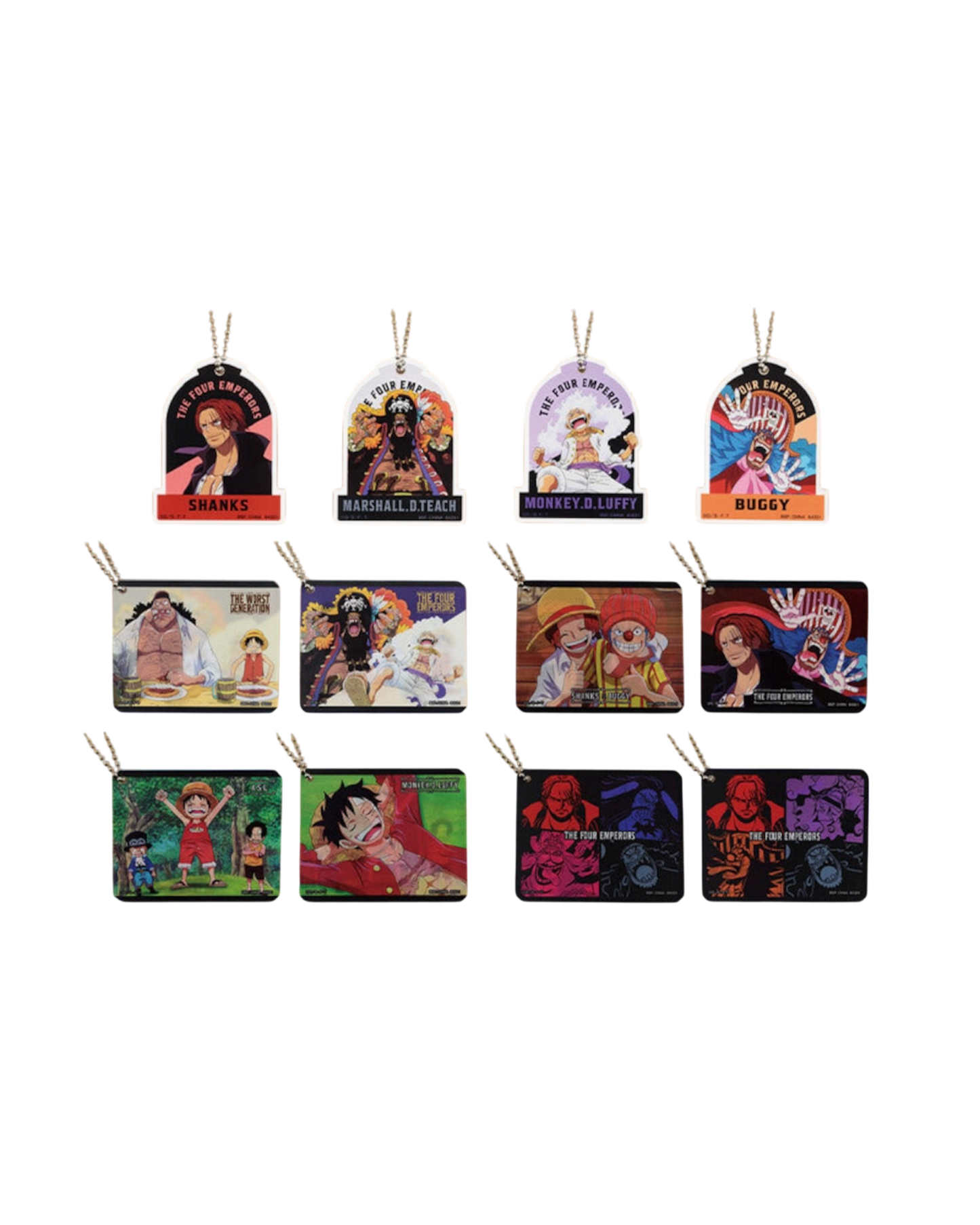 Portachiavi G One Piece “The Four Emperors” | Ichiban Kuji