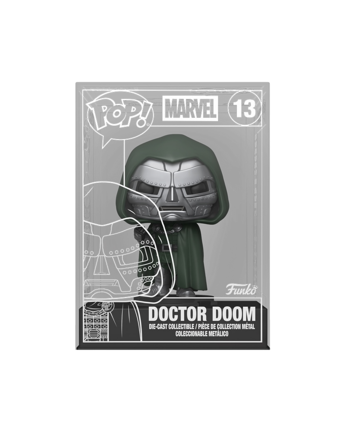 Funko Pop! Die-Cast 13 Doctor Doom | Special edition (Pre-Order)