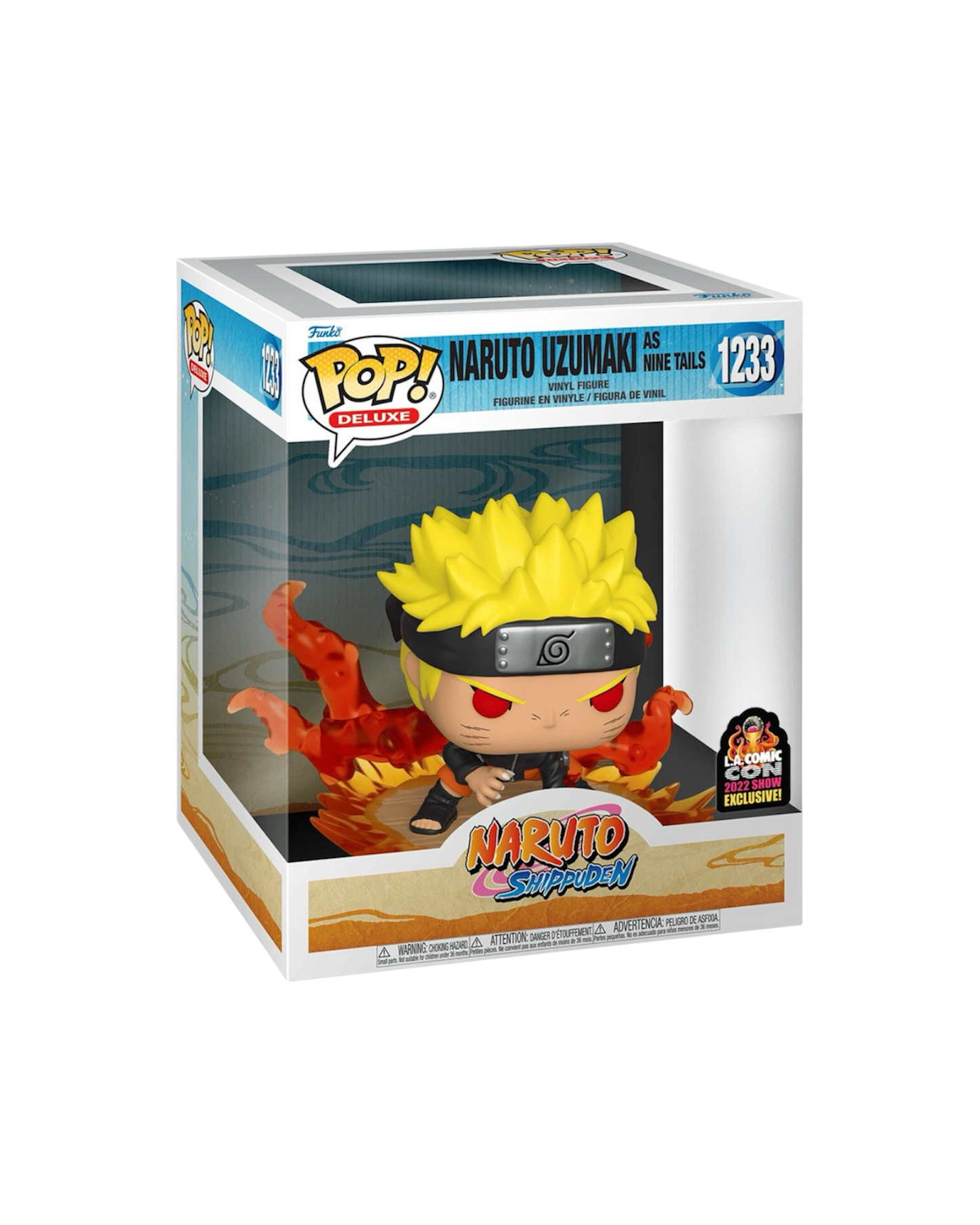 Funko Pop! 1233 Naruto Uzumaki as Nine Tails | LA Comicon 2022