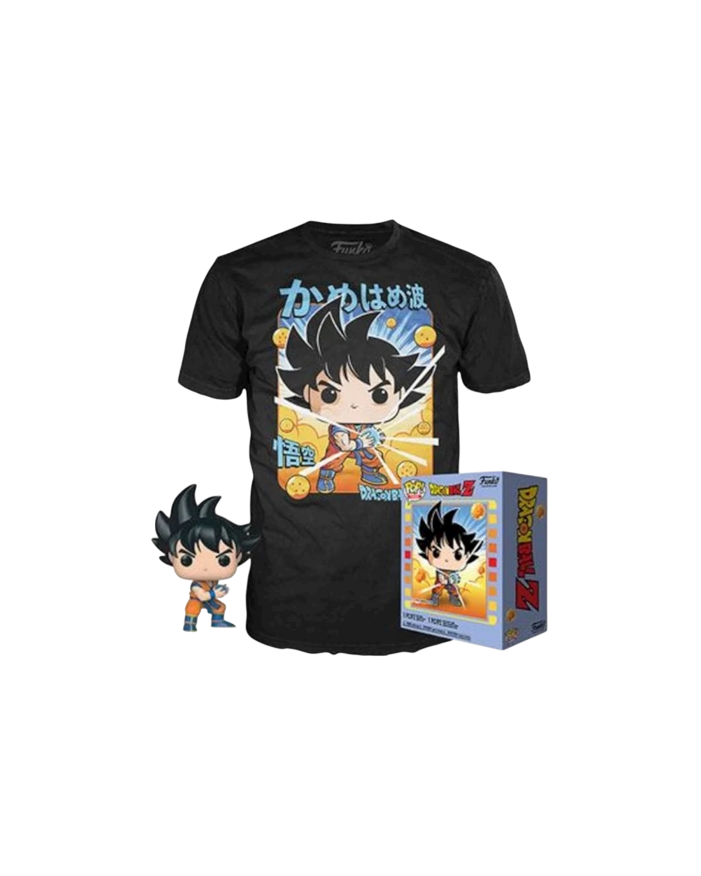 Funko Pop! Goku Kamehameha Pop&Tee | GameStop Exclusive