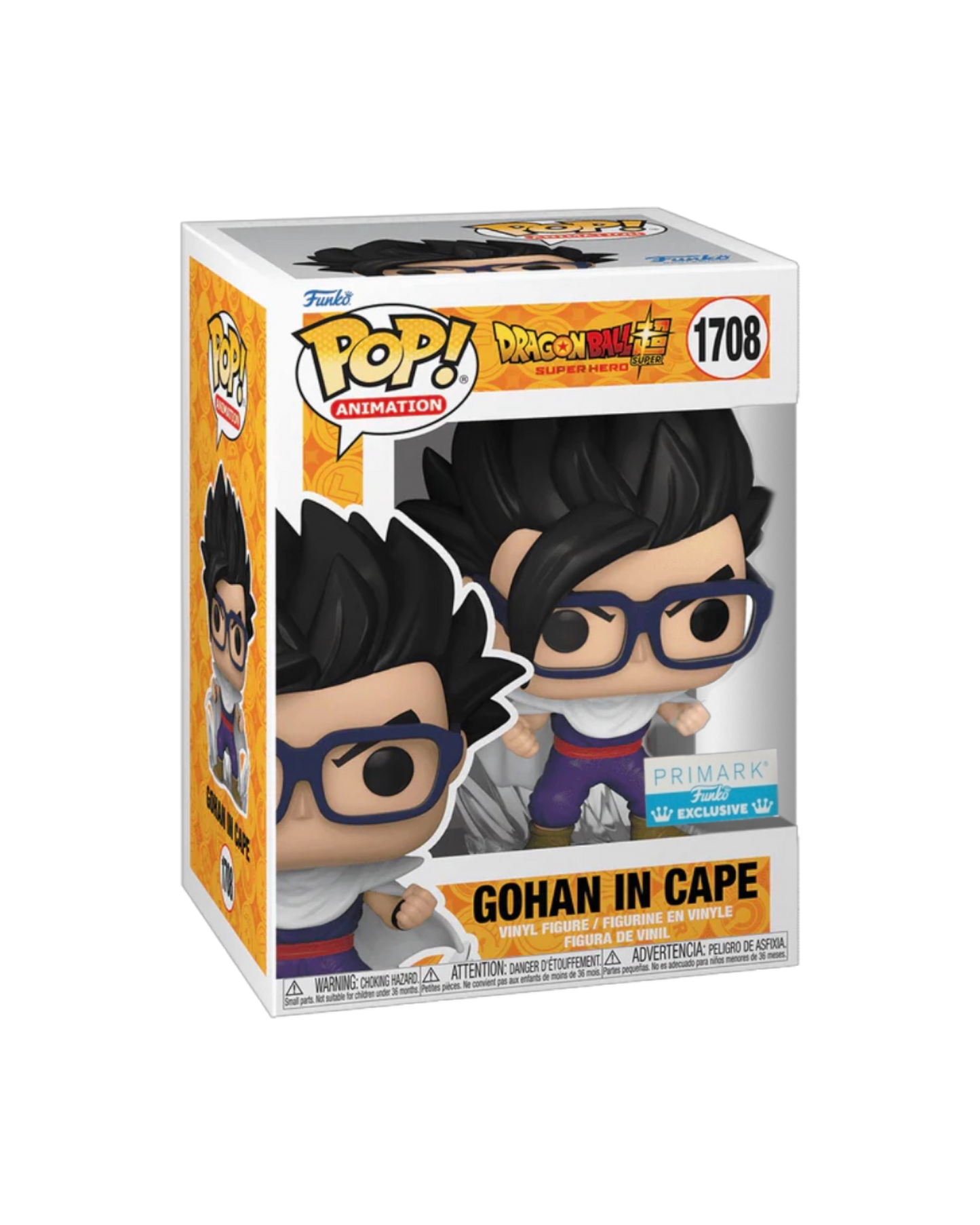 Funko Pop! 1708 Gohan in Cape | Primark exclusive