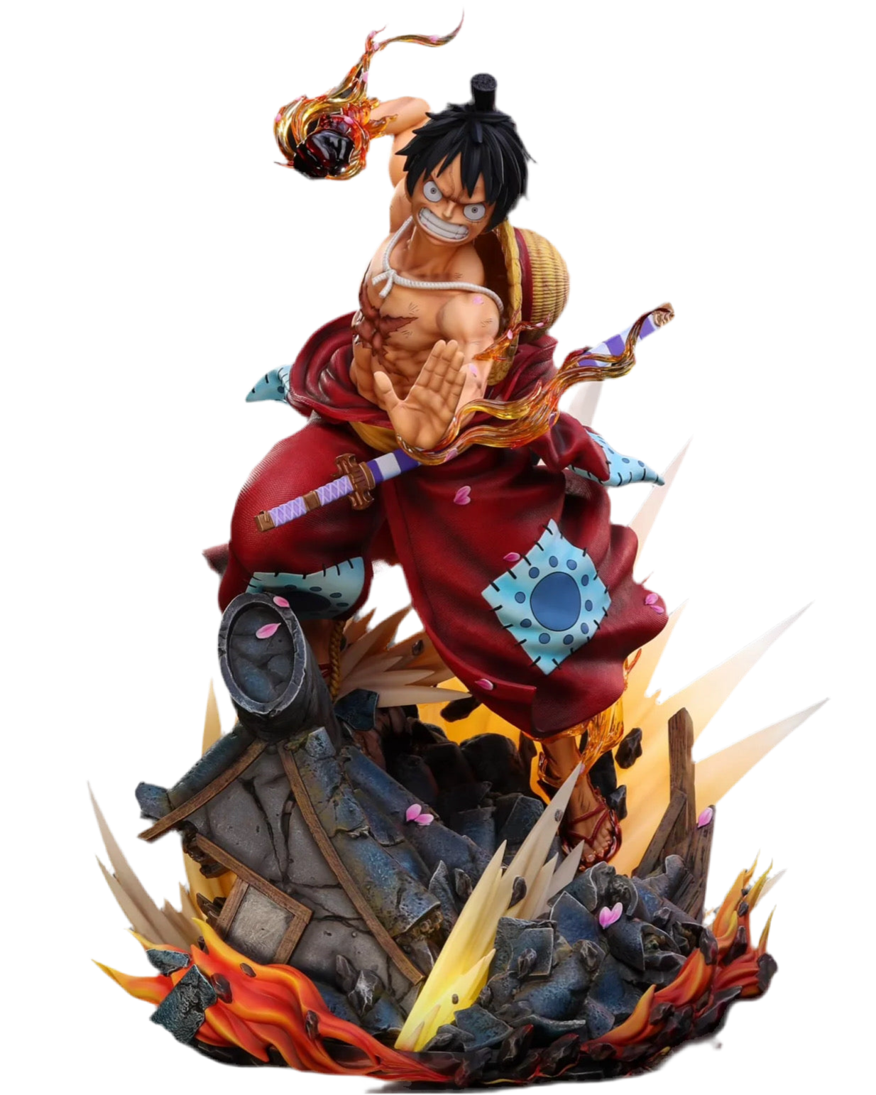 Statua One Piece Haki Luffy - Light Year Studio | Licensed Resin Statue (Pre-Order)
