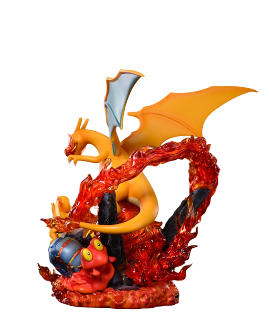 Pokémon Evolution Charizard Family Statue | Wonderland Studio (Pre-Order)