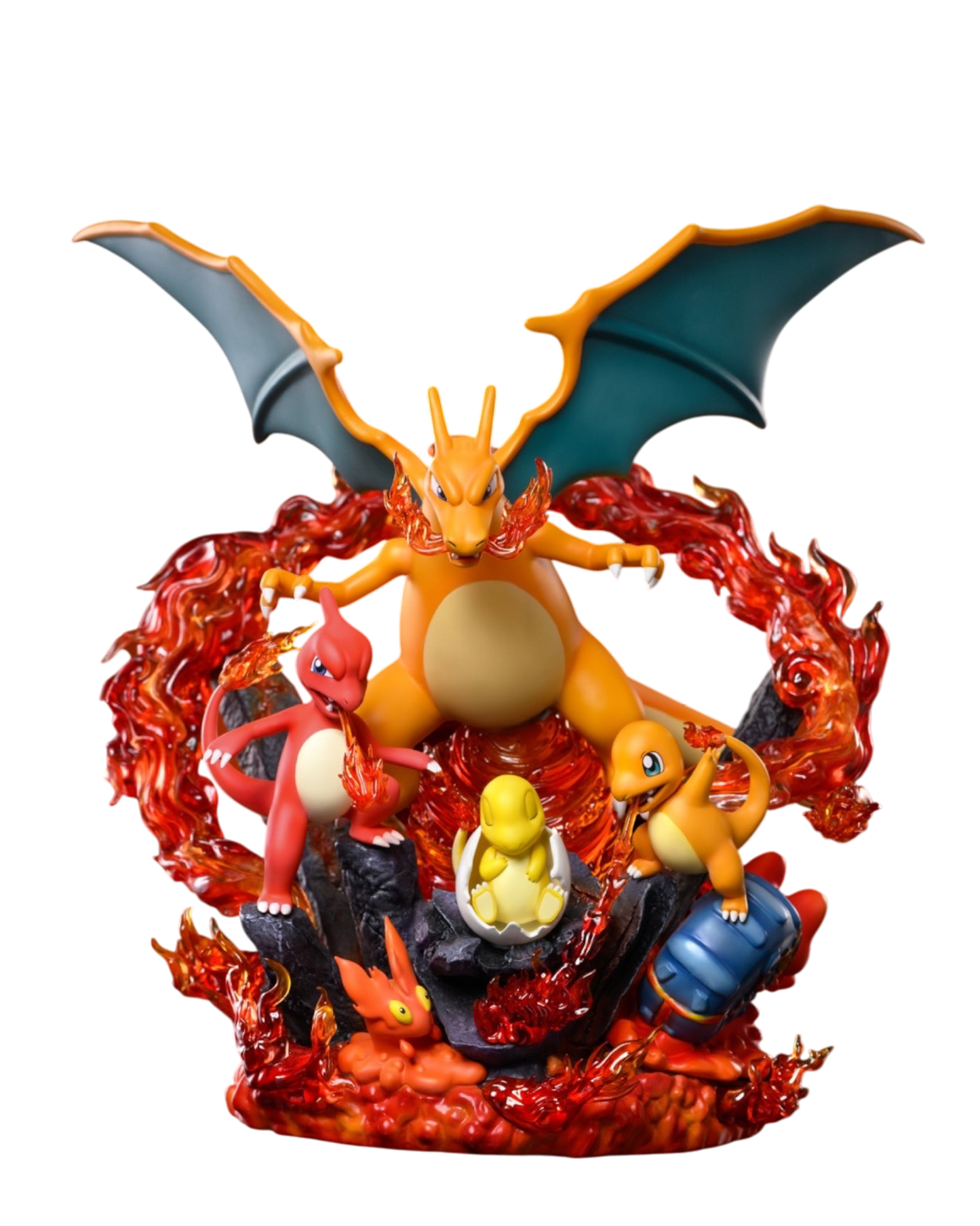 Statua Pokémon Evolution Charizard Family | Wonderland Studio (Pre-Order)