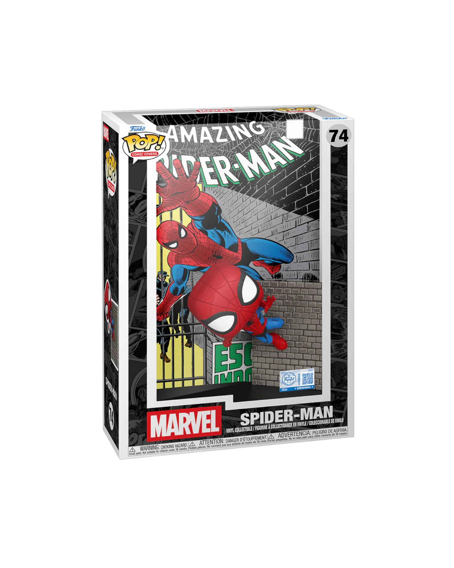 Funko Pop! 74 Spider Man | Poster (Pre-Order)