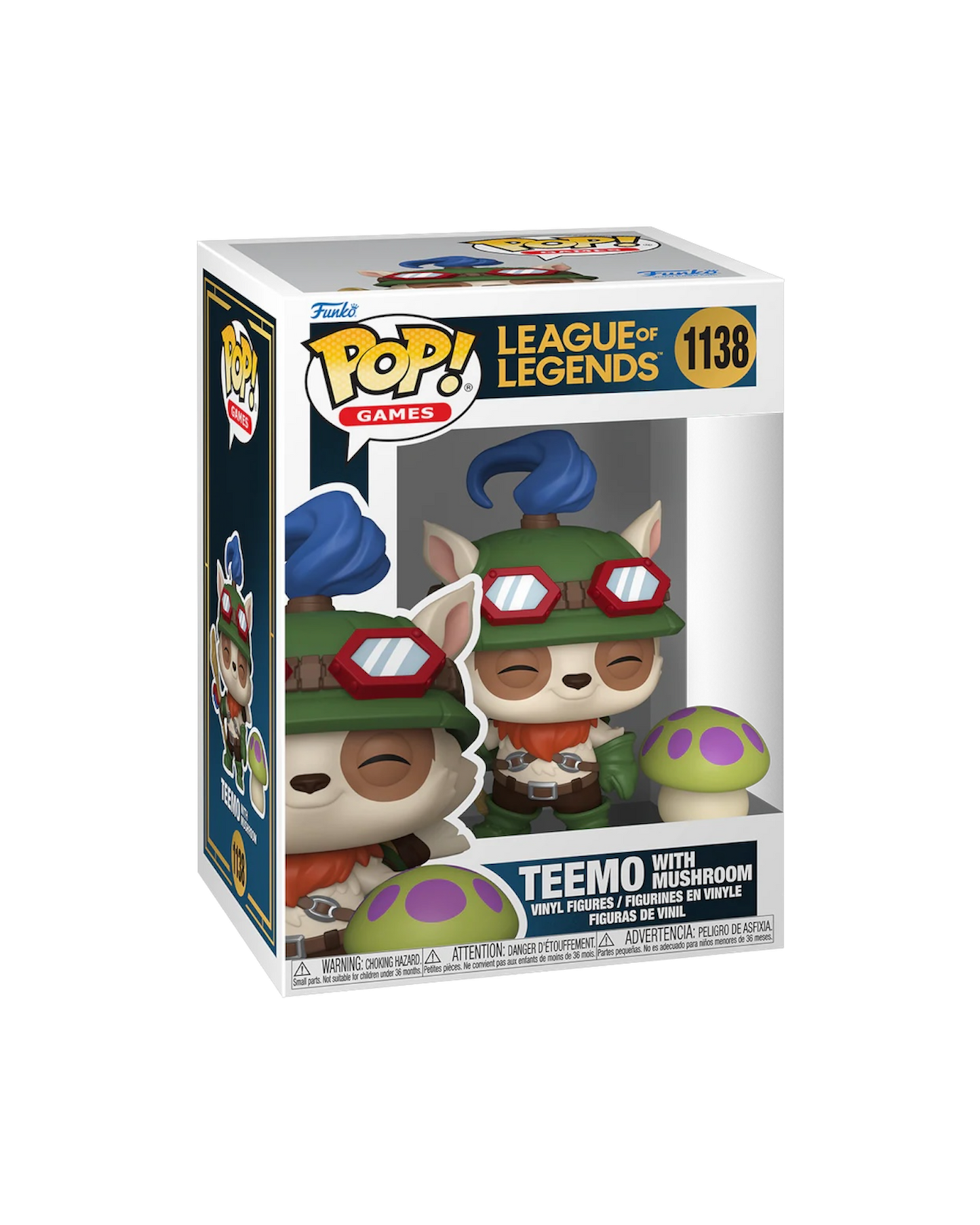 Funko Pop! 1138 Teemo with mushroom (Pre-Order)