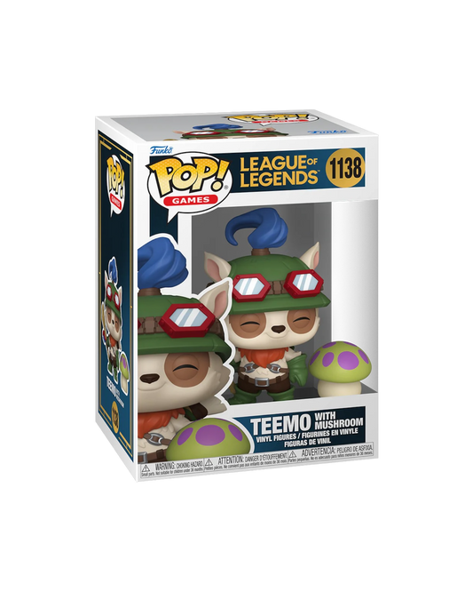 Funko Pop! 1138 Teemo with mushroom (Pre-Order)