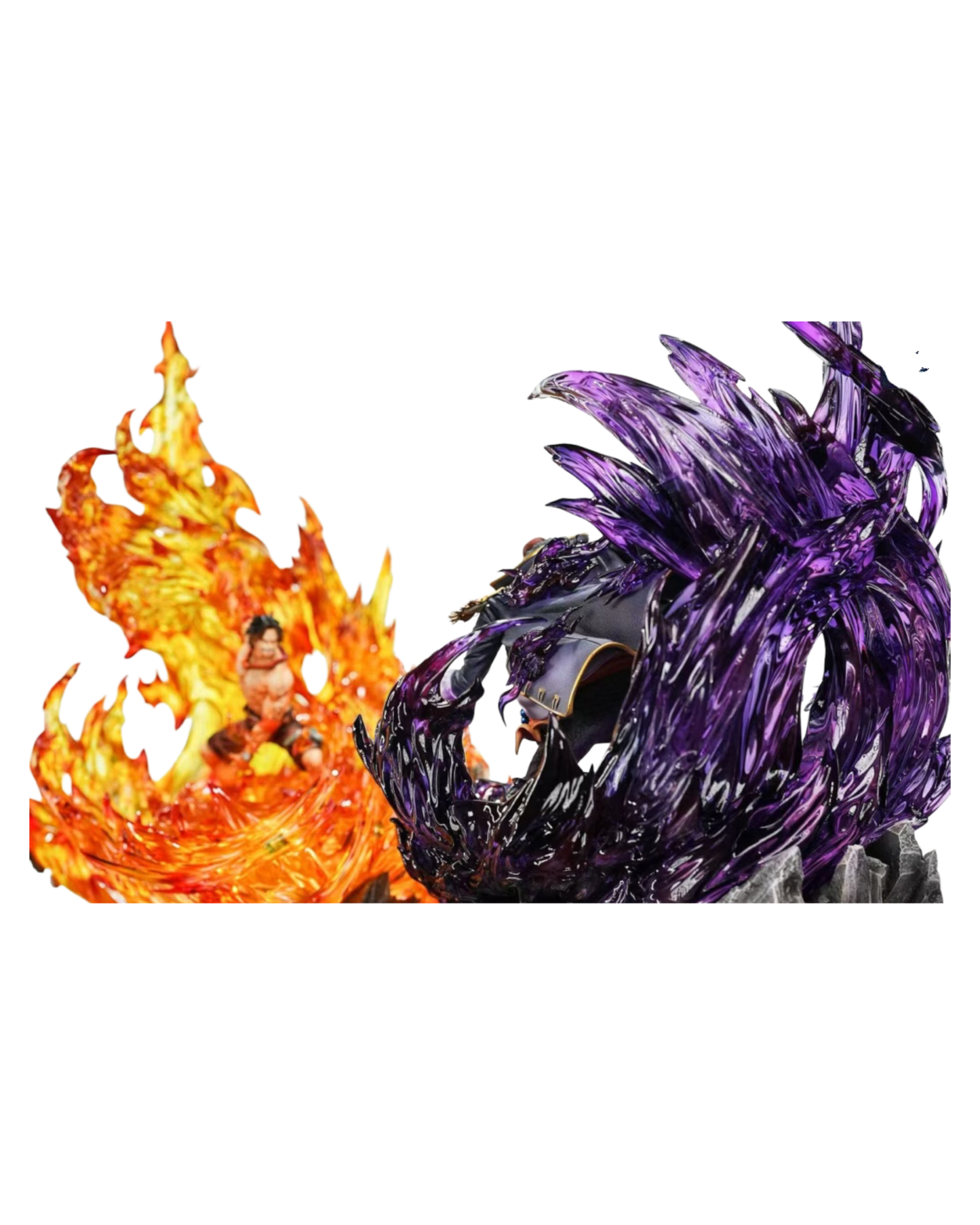Ace vs Marshall D.Teach Statue | Studio Badges | Resin Statue | Scale 1:6 (Pre-Order)