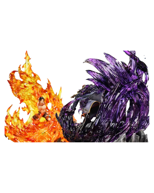 Statua Ace vs Marshall D.Teach | Badge Studio | Resin Statue | Scala 1:6 (Pre-Order)