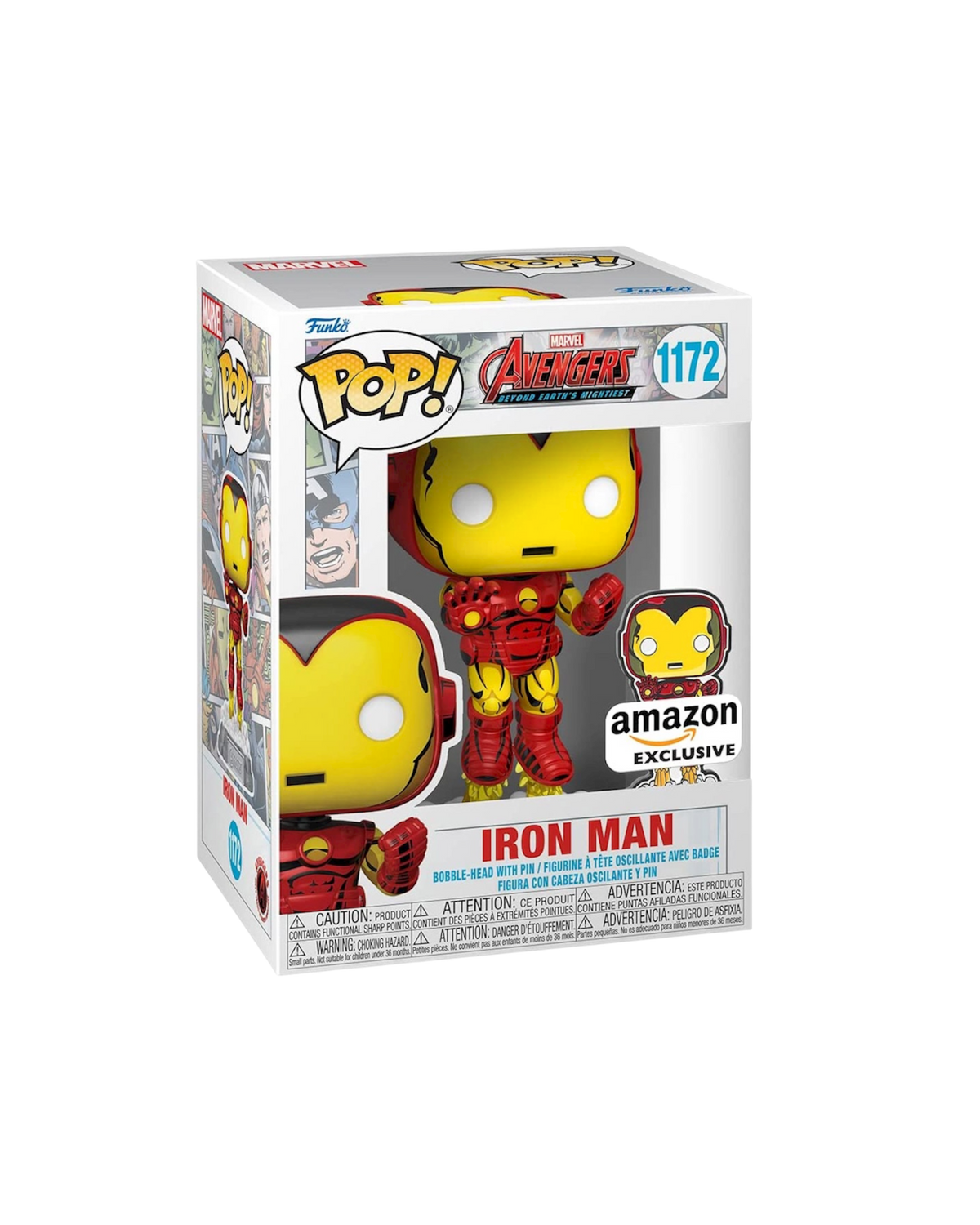 Funko Pop! 1172 Iron Man | Amazon Exclusive