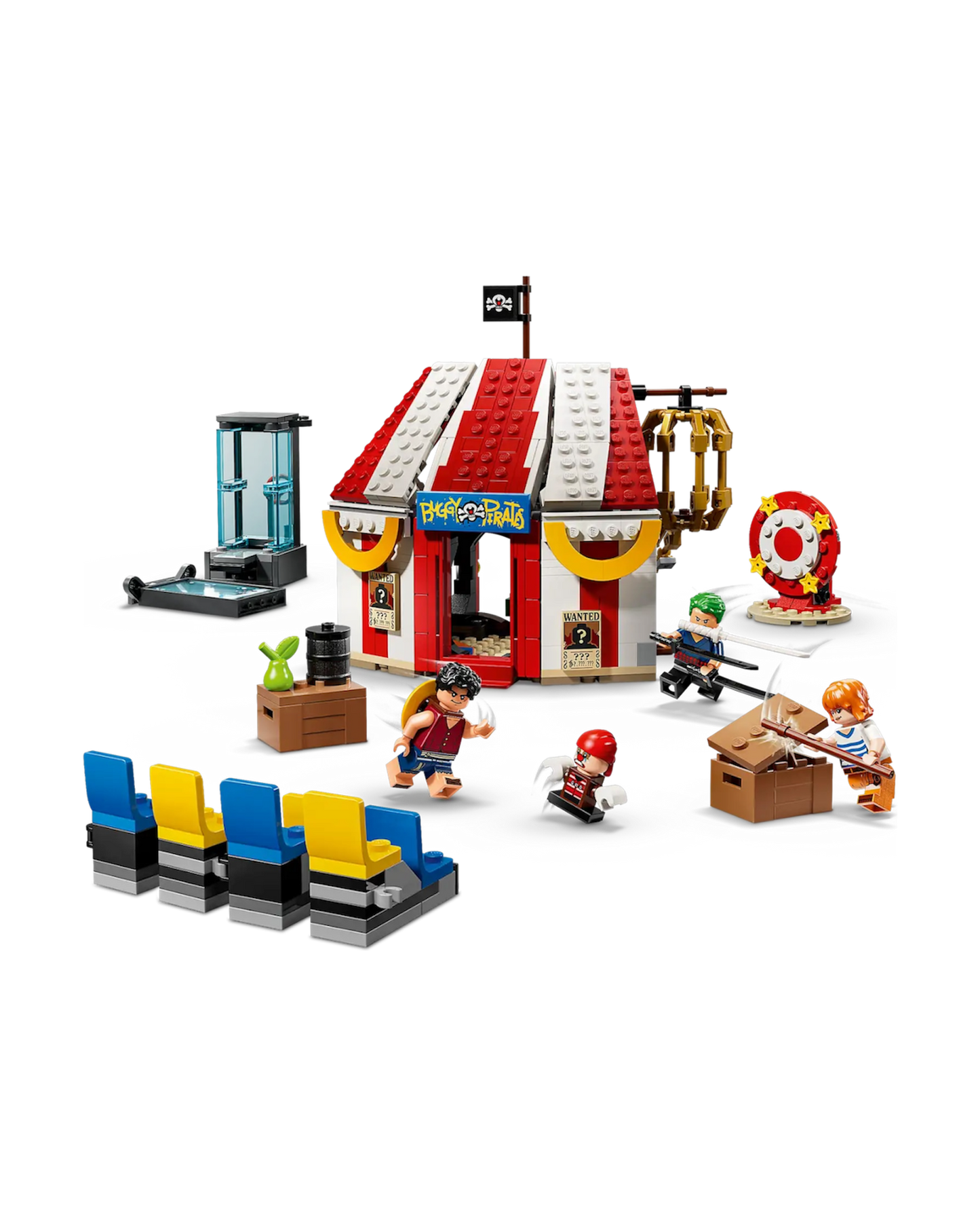 Lego One Piece | La tenda del circo di Bagy il Clown