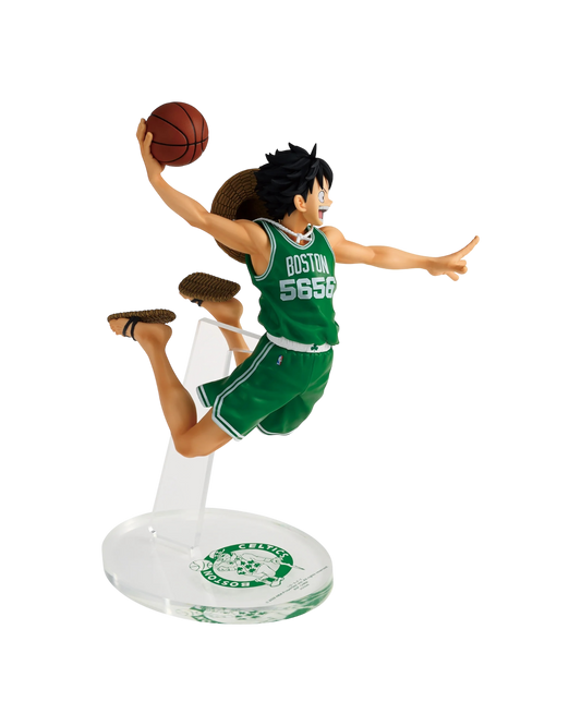 Figure NBA Master Stars Piece The Monkey D. Luffy Boston Celtics | Banpresto (Pre-Order)