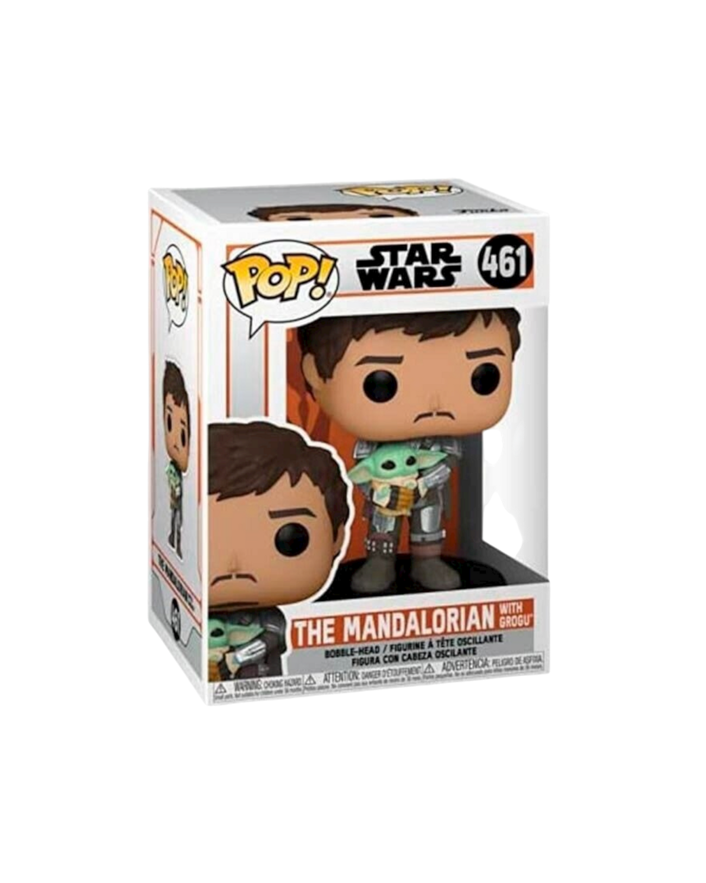 Funko Pop! 461 The Mandalorian with Grogu