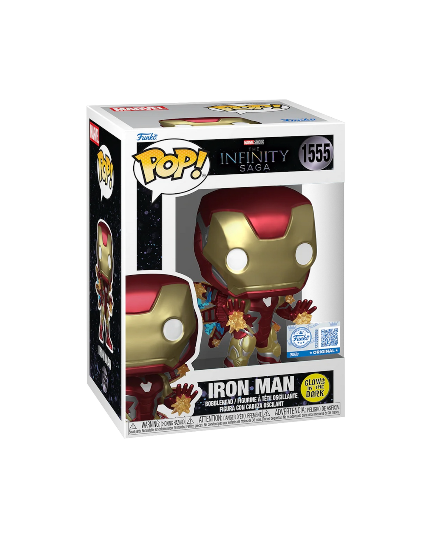 Funko Pop! 1555 Iron Man | Special Edition | Glows in the Dark (Pre-Order)