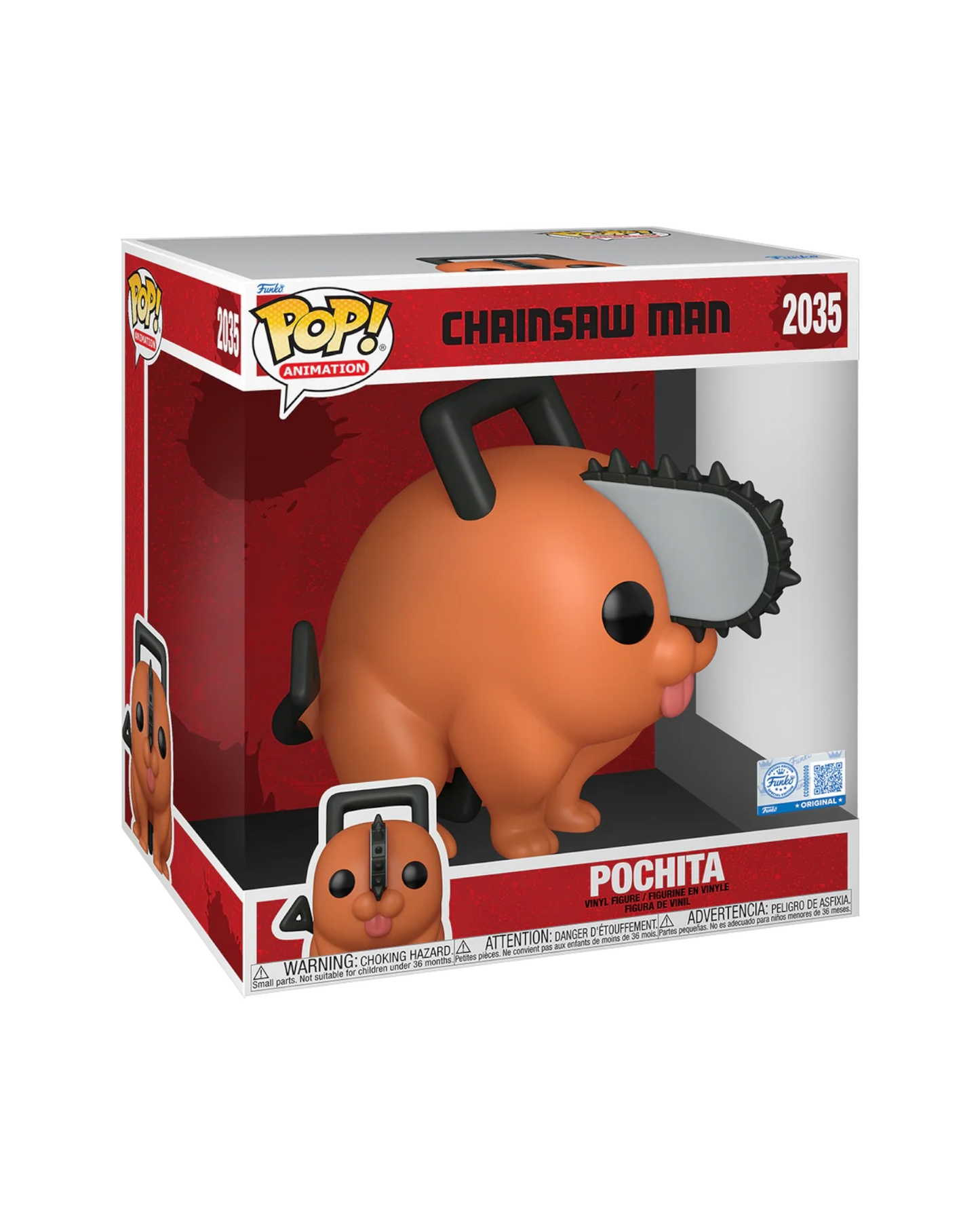 Funko Pop! 2035 Pochita | Jumbo Special Edition (Pre-Order)