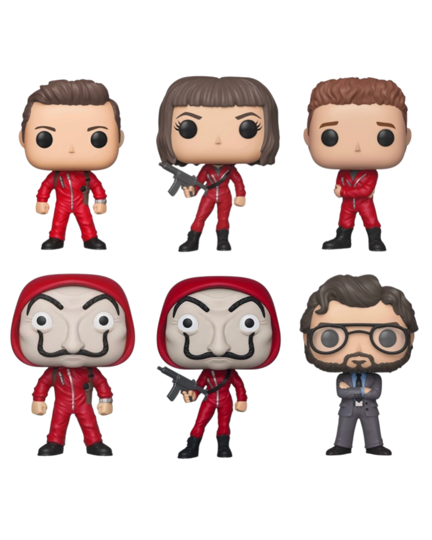 LOTTO UNICO Funko Pop! La Casa di Carta | Chase