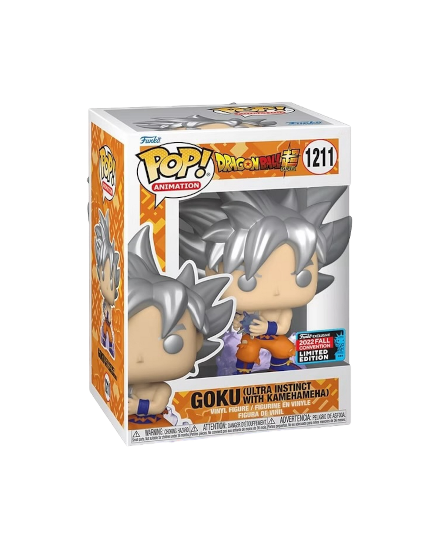 Funko Pop! 1211 Goku Ultra Instinct with Kamehameha | Fall Convention 2022