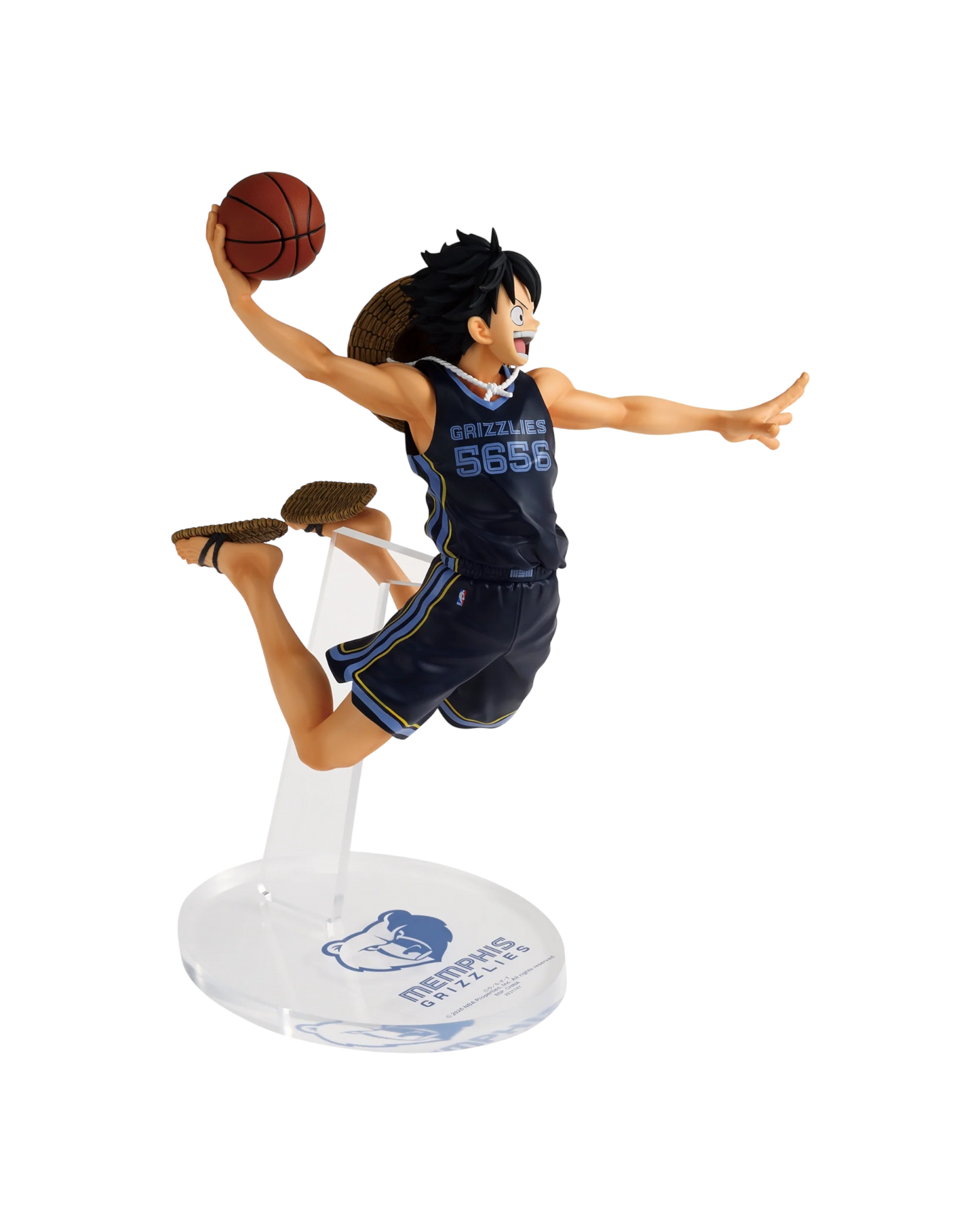 Figure NBA Master Stars Piece The Monkey D. Luffy Memphis Grizzlies | Banpresto (Pre-Order)