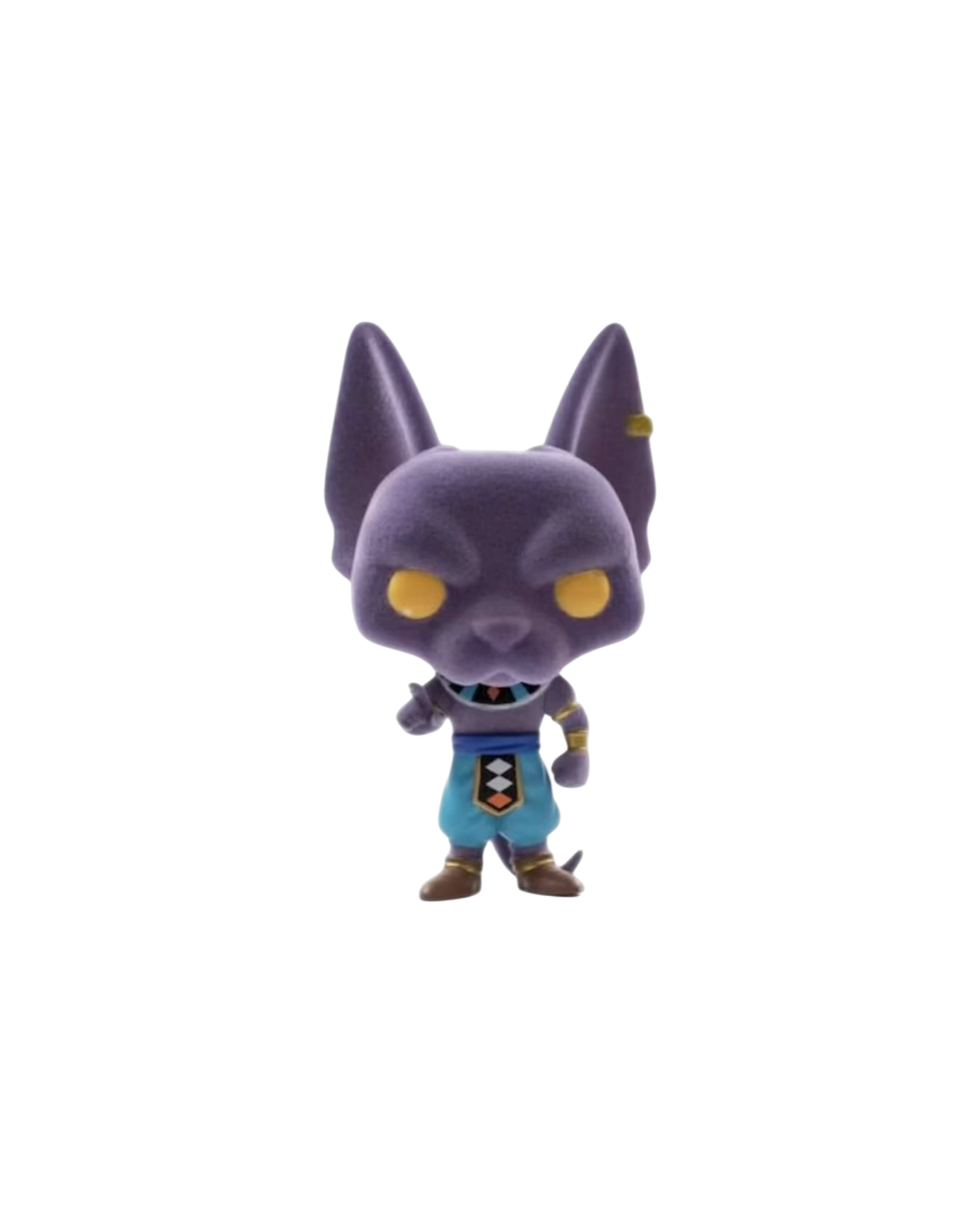 Funko Pop! 514 Beerus | Funimation exclusive | Flocked