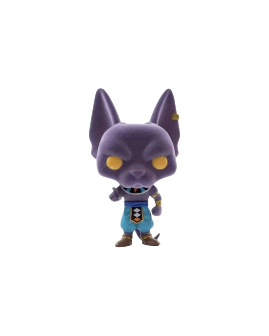 Funko Pop! 514 Beerus | Funimation exclusive | Flocked