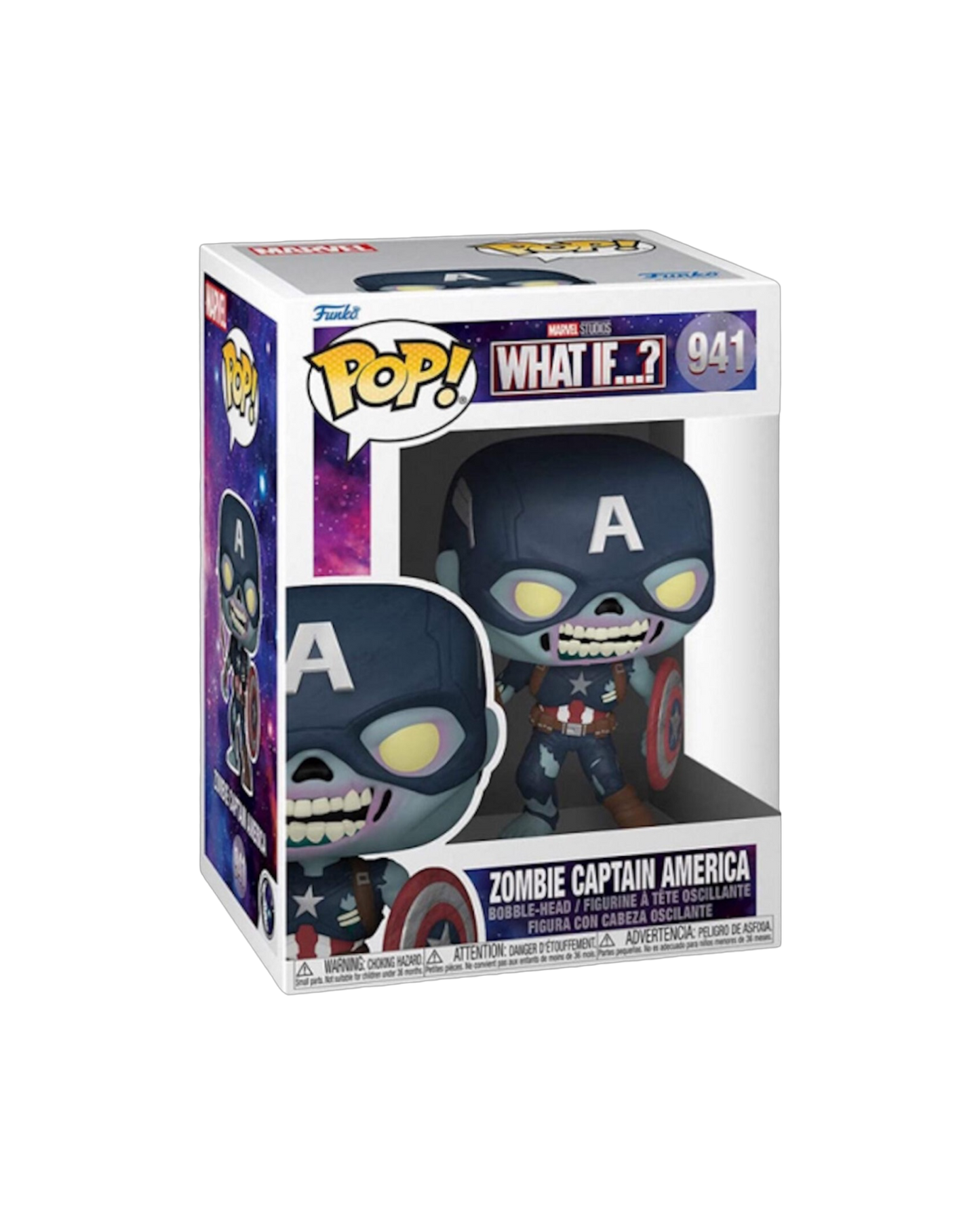Funko Pop! 941 Zombie Captain America