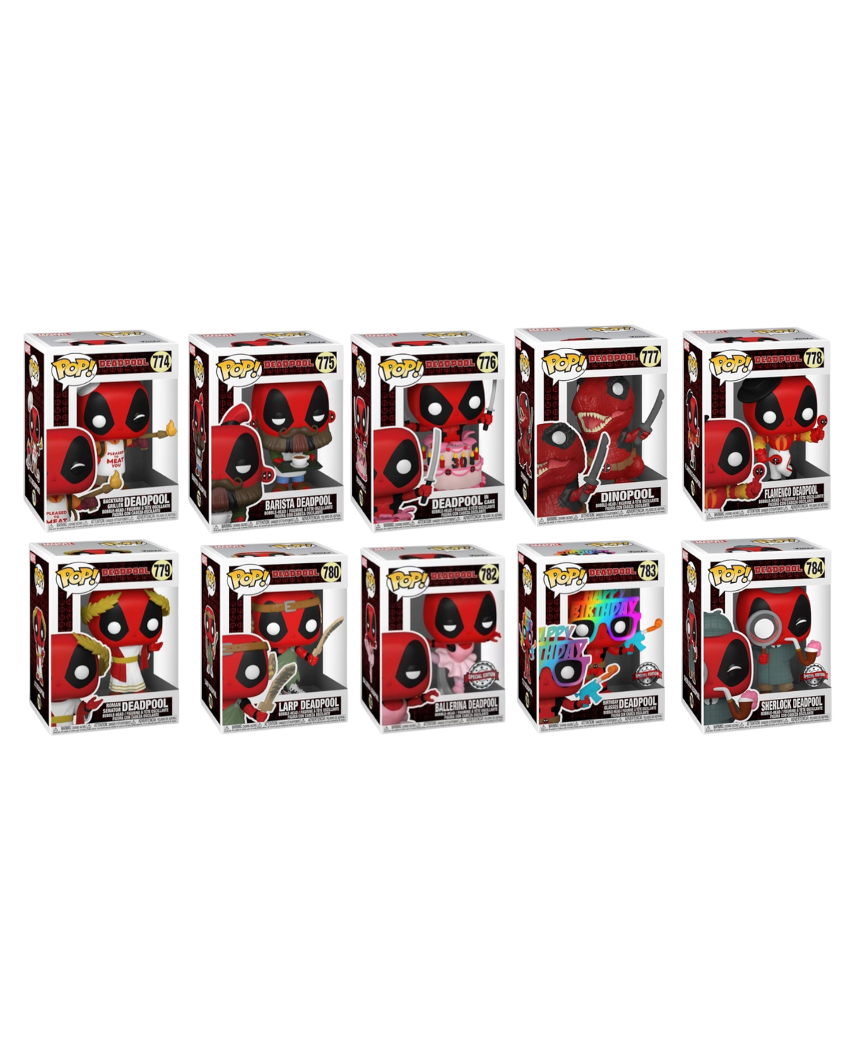 LOTTO UNICO Funko Pop! Deadpool | Special Edition