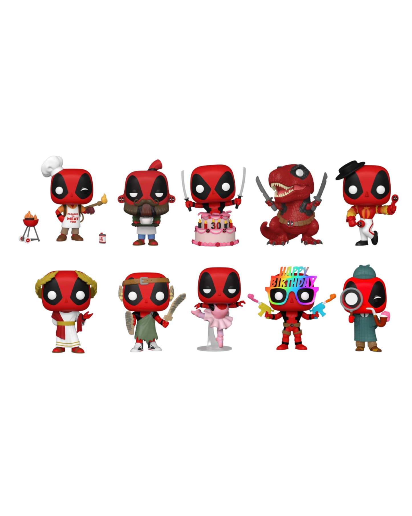 LOTTO UNICO Funko Pop! Deadpool | Special Edition