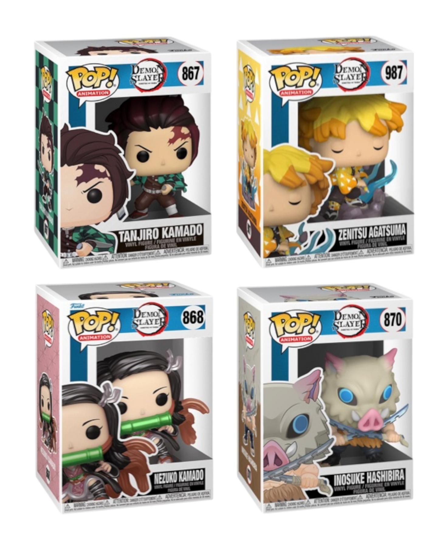 LOTTO UNICO Funko Pop! Demon Slayer
