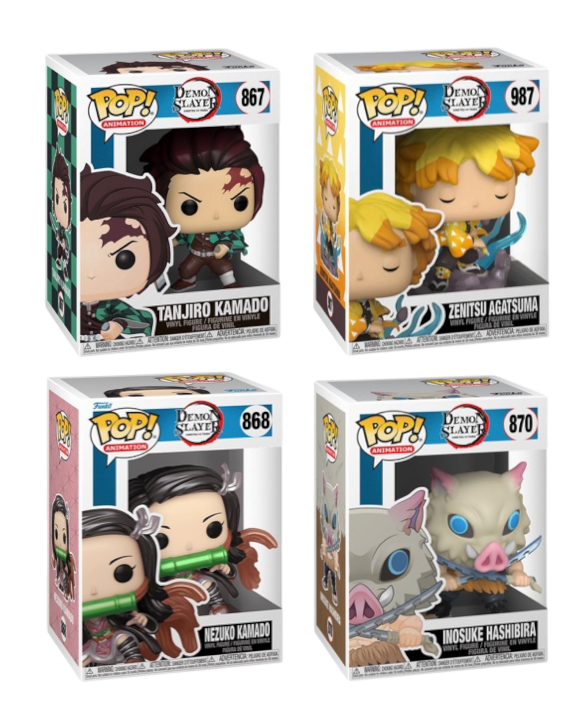 LOTTO UNICO Funko Pop! Demon Slayer