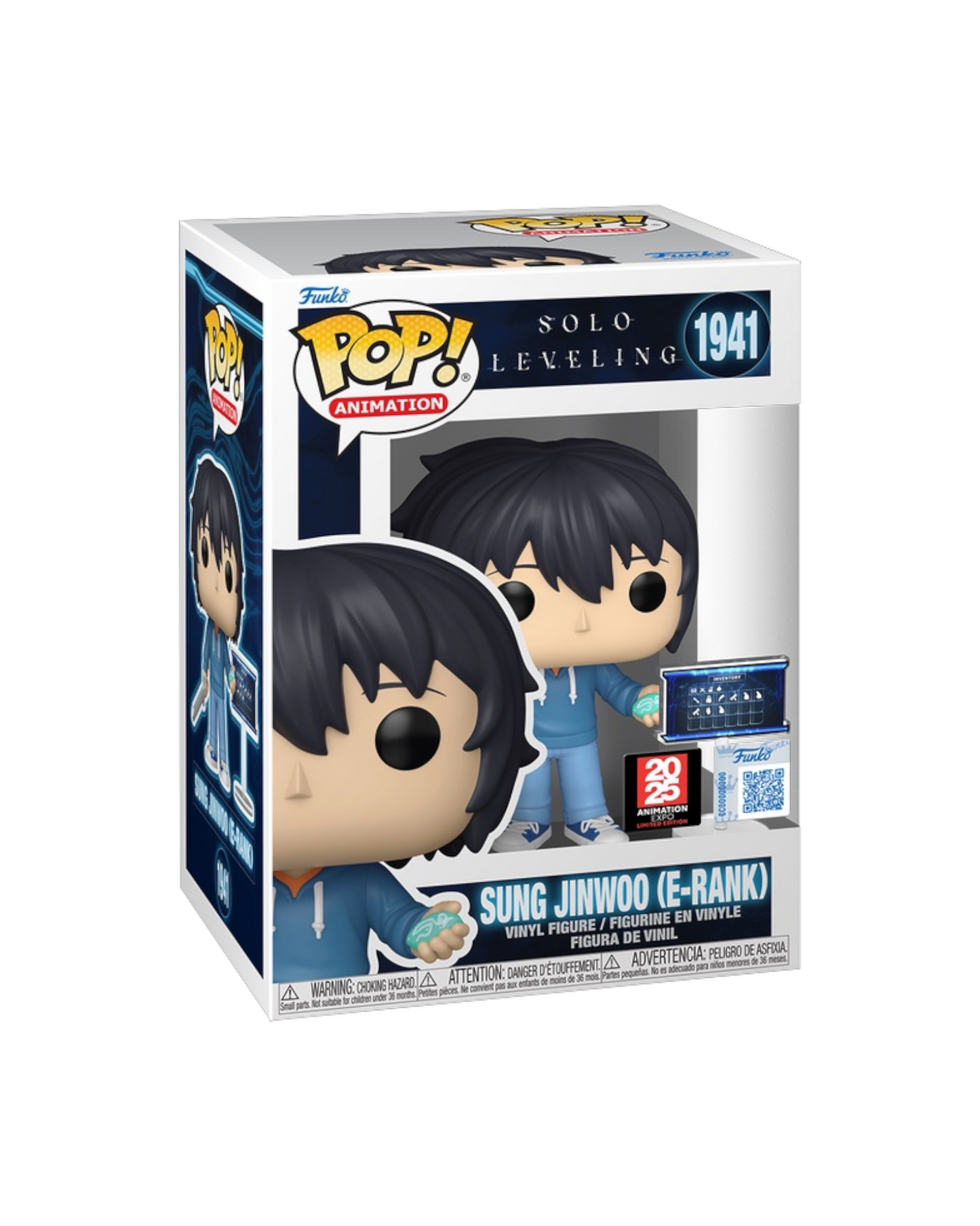 Funko Pop! 1941 Sung JinWoo (e-rank) | Animation expo 2025 | Special edition