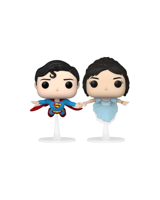 Funko Pop! 2 pack Superman & Lois flying | Zavvi Exclusive