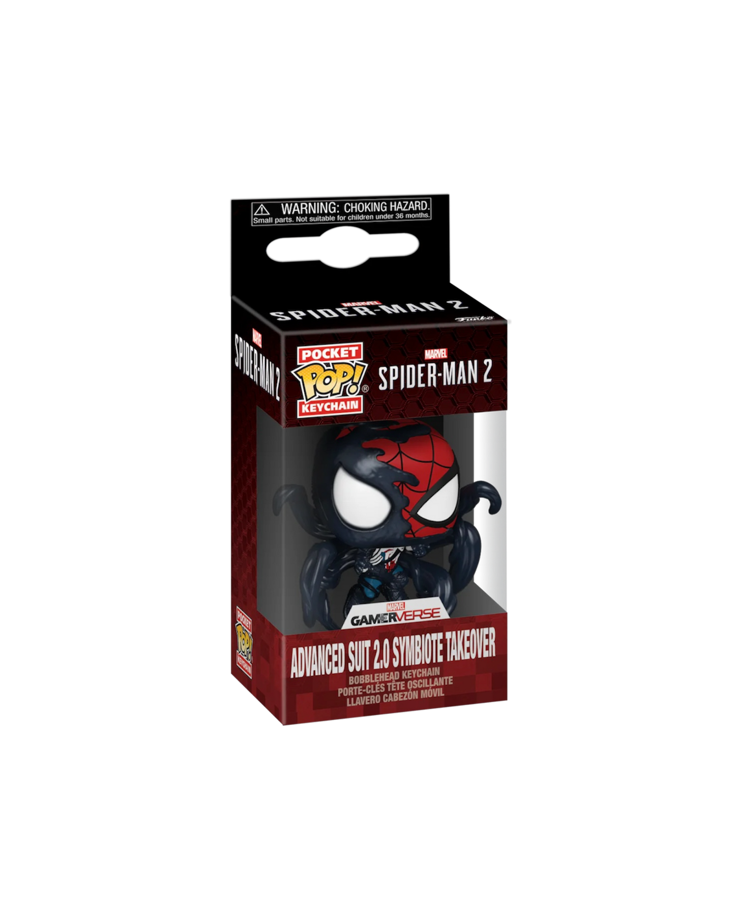 Funko Pop! Keychain Advanced Suit 2.0 Symbiote Takeover