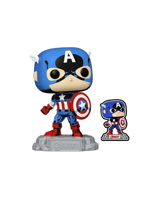 Funko Pop! 1290 Captain America | Amazon Exclusive
