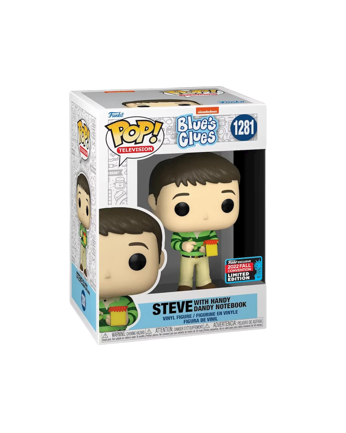 Funko Pop! 1281 Steve with Handy Dandy notebook | Fall Convention 2022