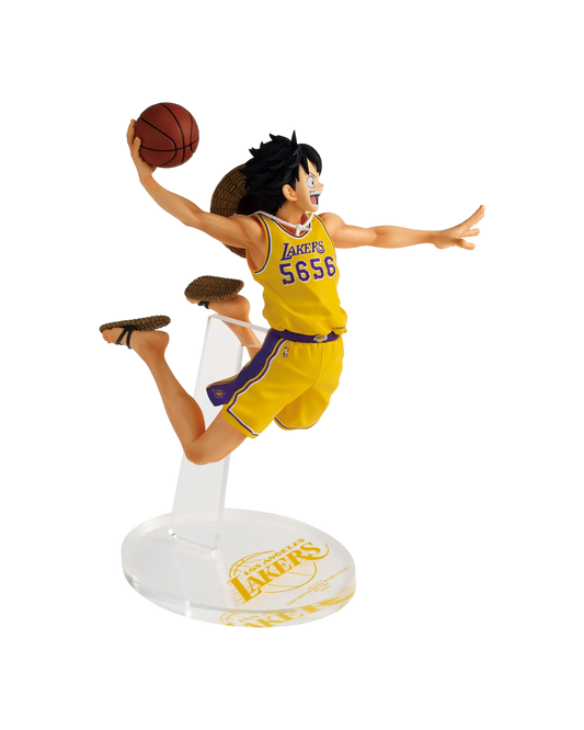 Figure NBA Master Stars Piece The Monkey D. Luffy Los Angeles Lakers | Banpresto