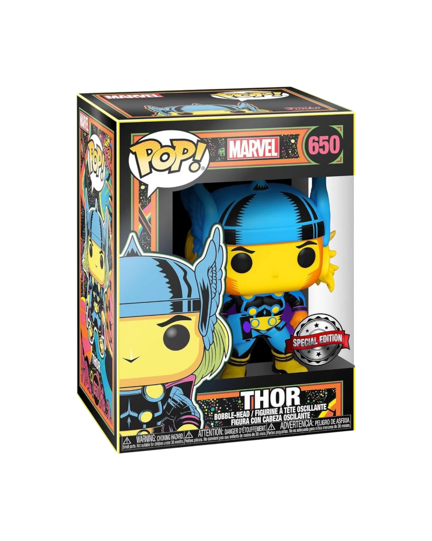 Funko Pop! 650 Thor | Special edition | Black light