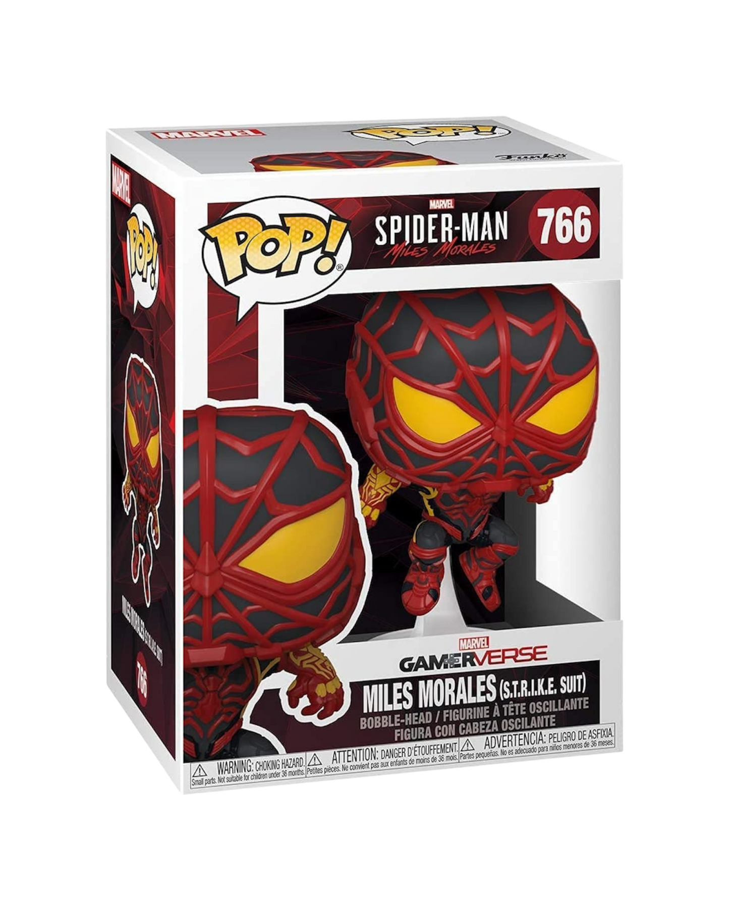 Funko Pop! 766 Miles Morales (S.T.R.I.K.E. Suite)