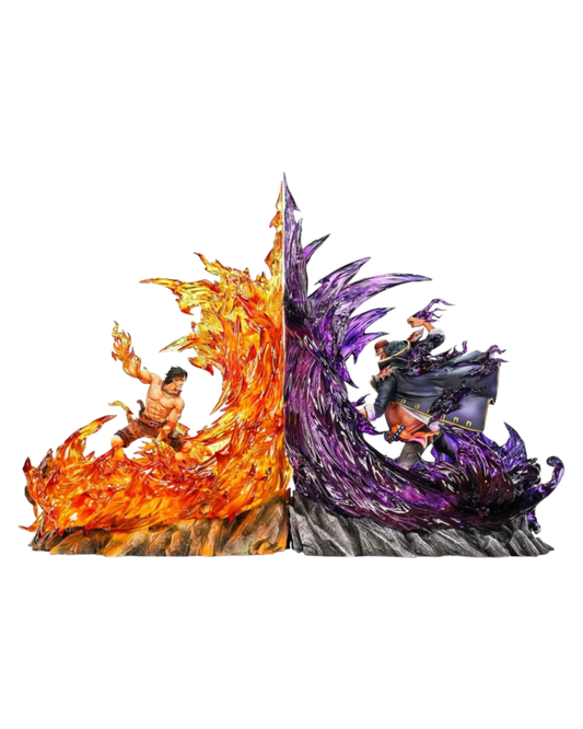 Statua Ace vs Marshall D.Teach | Badge Studio | Resin Statue | Scala 1:6 (Pre-Order)