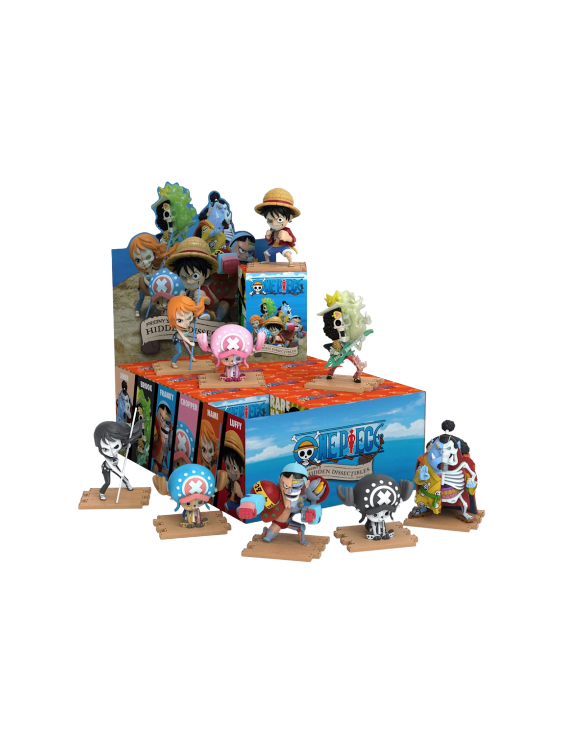 Mighty Jaxx: One Piece Hidden Dissectibles | Serie 2 (Pre-Order)