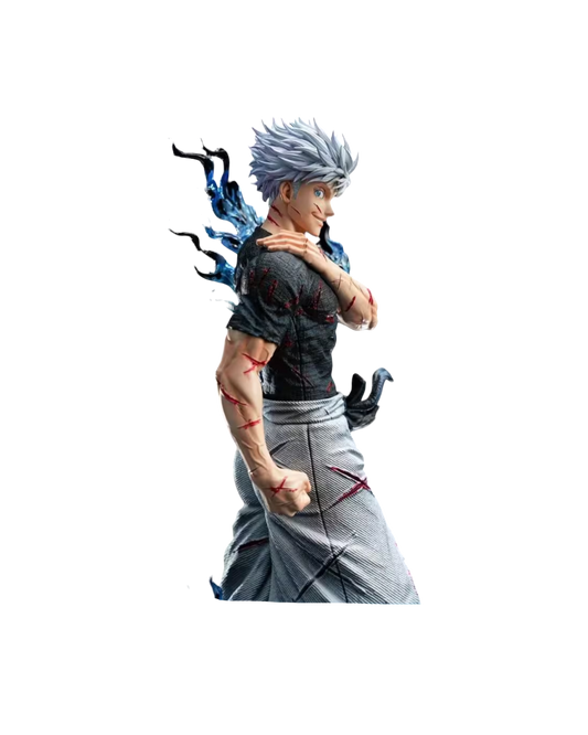 Satoru Gojo Battle Damaged Statue | Six Eyes Studio | Resin statue (Pre-Order)
